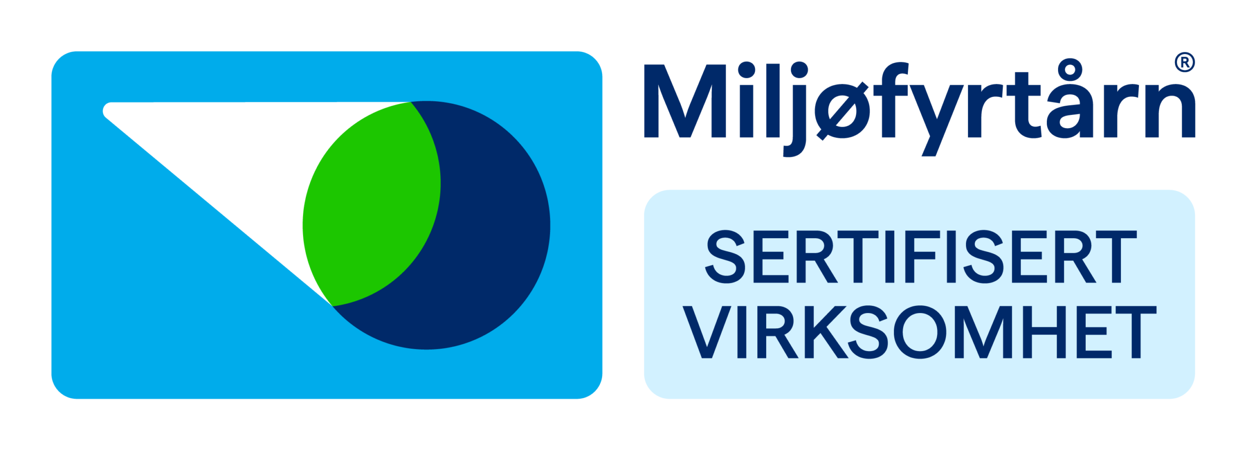 Miljøfyrtårnlogo for å vise at Ecosør er Miljøfyrtårnsertifisert